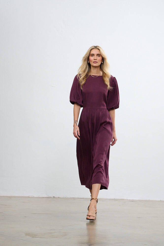 Vestido Musa púrpura