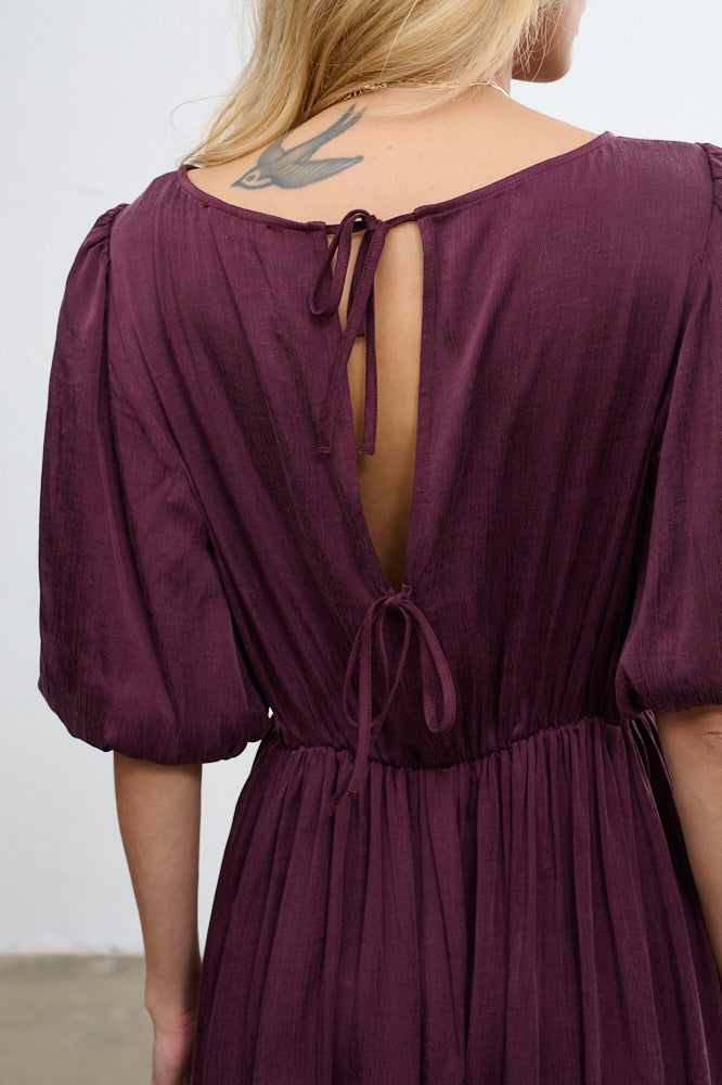 Vestido Musa púrpura