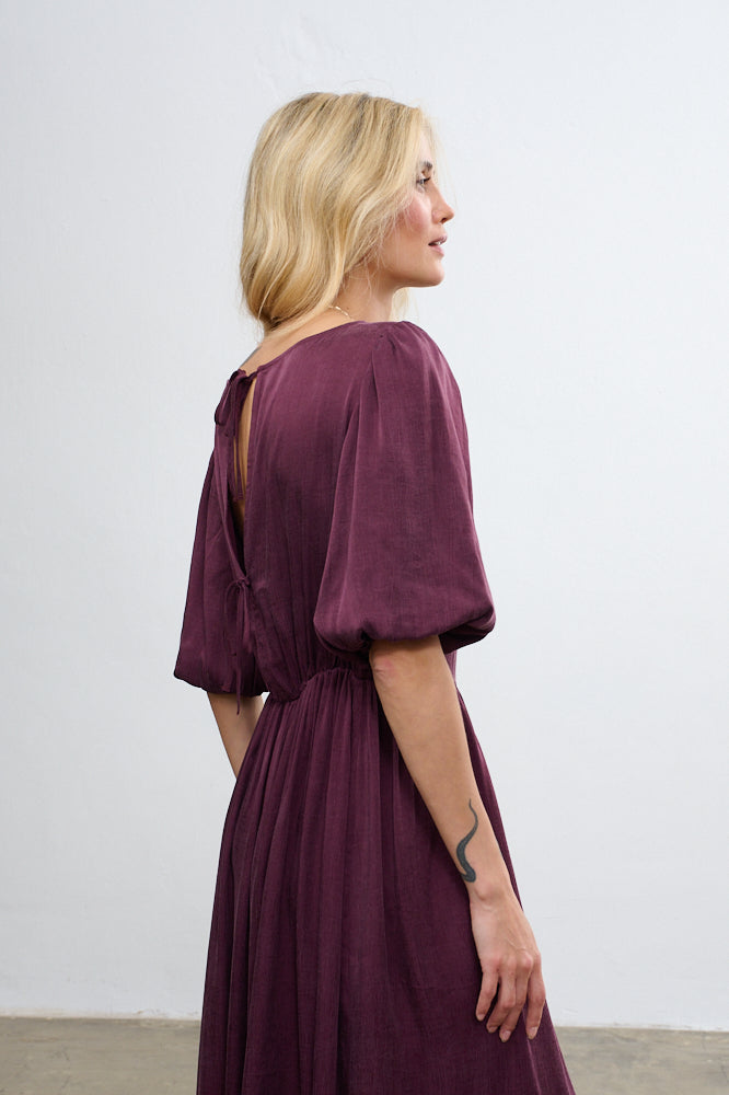 Vestido Musa púrpura