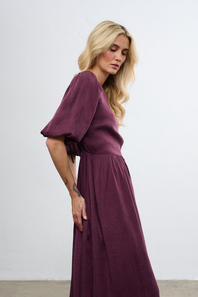 Vestido Musa púrpura