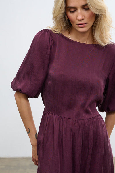 Vestido Musa púrpura