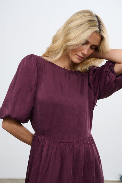 Vestido Musa púrpura