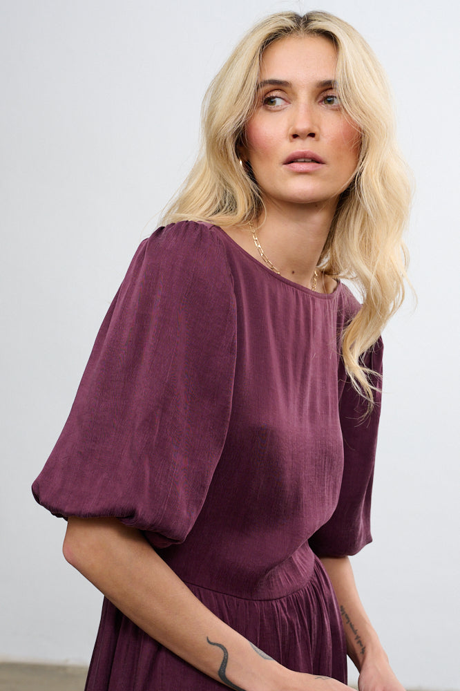 Vestido Musa púrpura