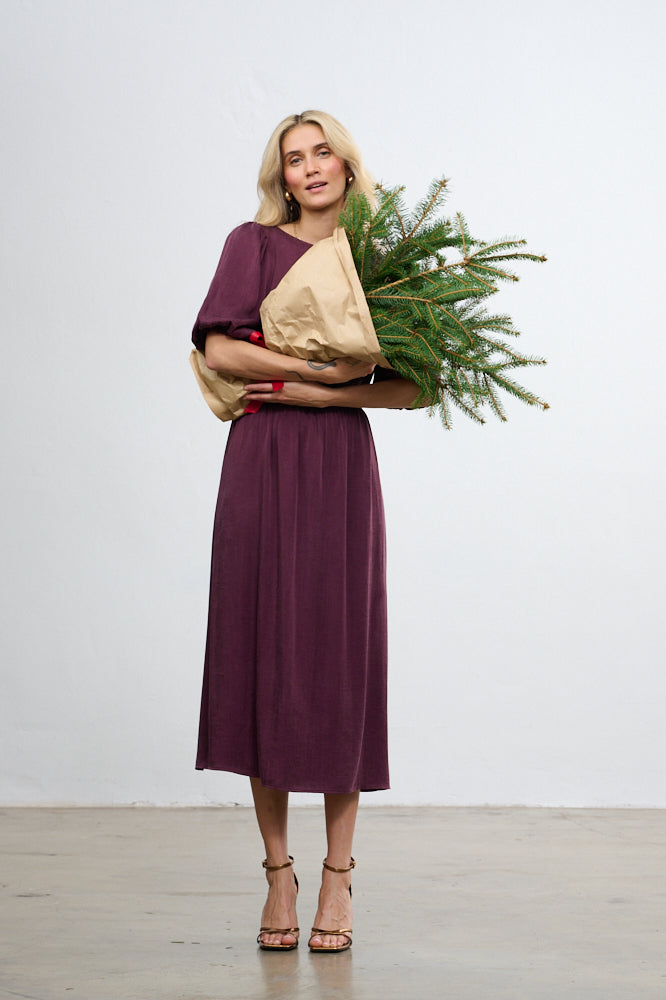 Vestido Musa púrpura