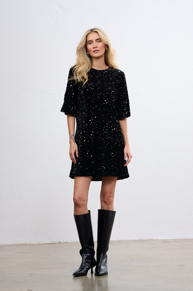 Vestido de lentejuelas de obsesión