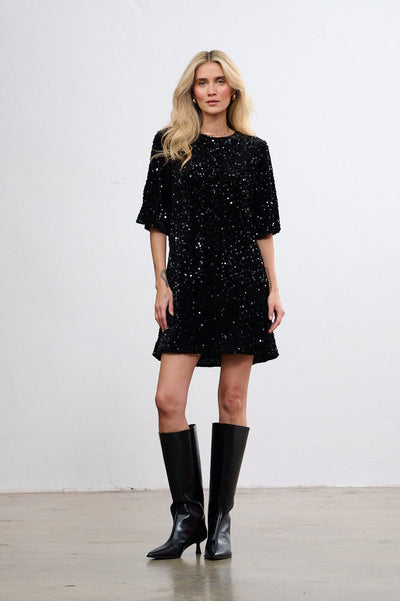 Vestido de lentejuelas de obsesión