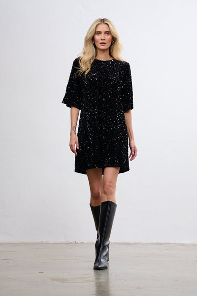 Vestido de lentejuelas de obsesión