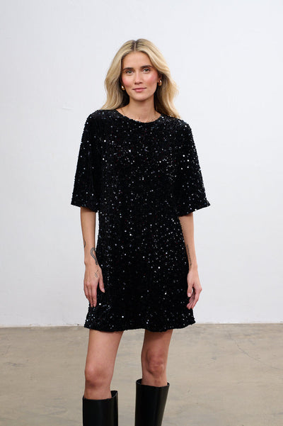 Vestido de lentejuelas de obsesión