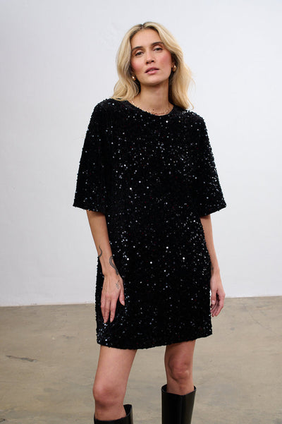 Vestido de lentejuelas de obsesión