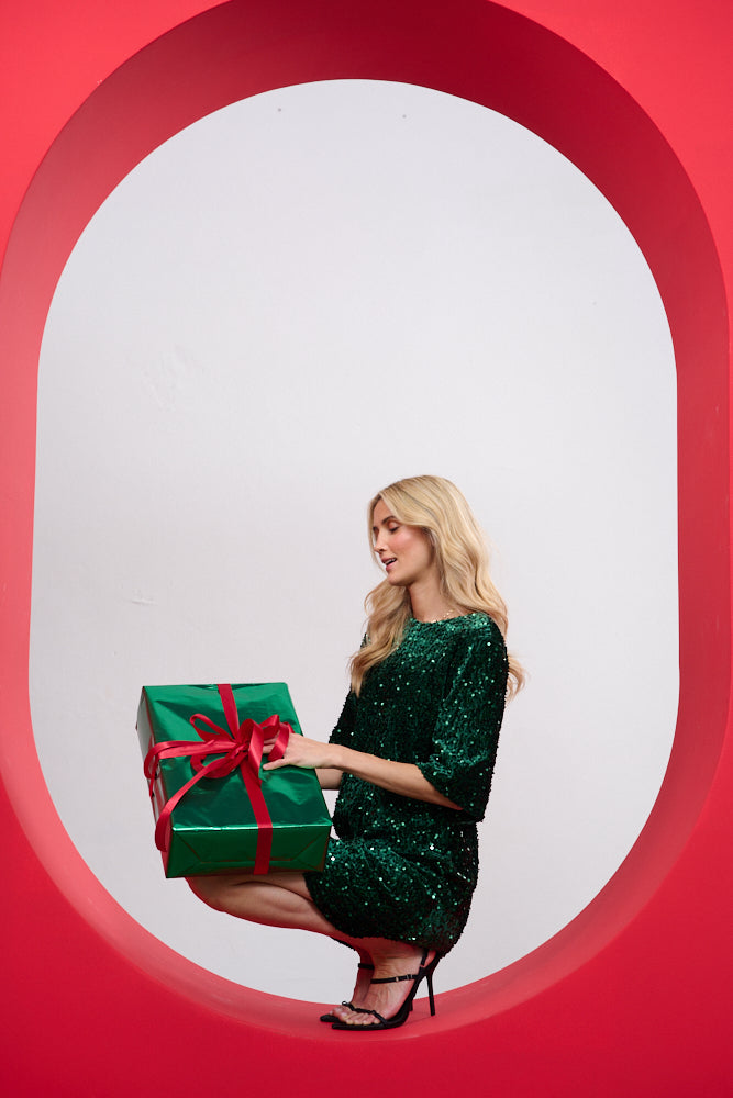 vestido de lentejuelas Electric