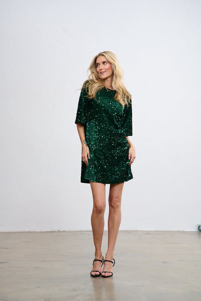 vestido de lentejuelas Electric