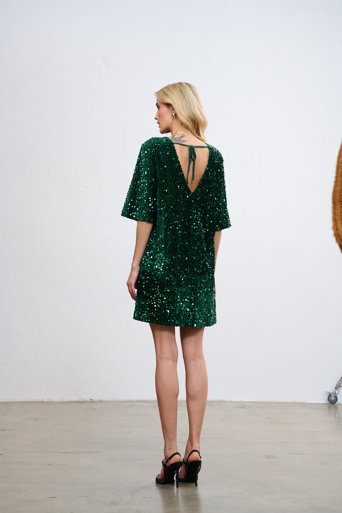 vestido de lentejuelas Electric