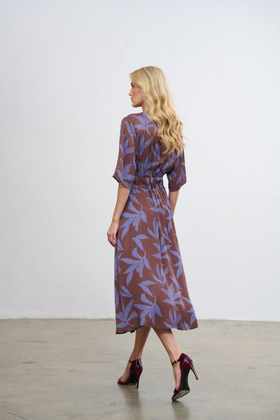 Vestido vino de lavanda