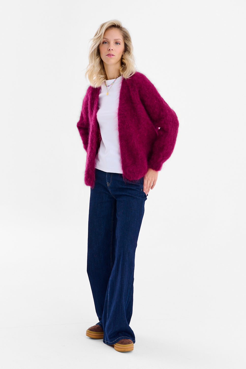 Cárdigan de mohair Warm Intentions