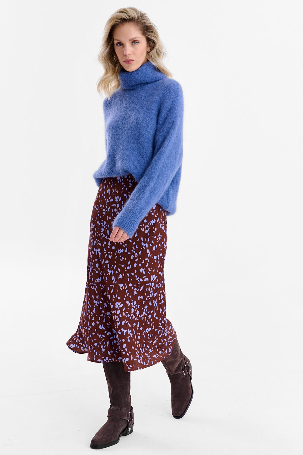 Falda midi Toque de Crepúsculo