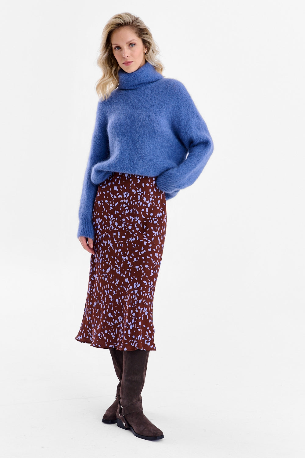 Falda midi Toque de Crepúsculo